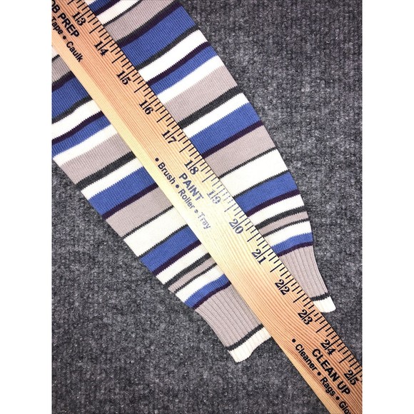 KUHLE Sweater Long Sleeve Shirt Womens Size Large Striped‎ V-Neck Casual - Picture 6 of 7